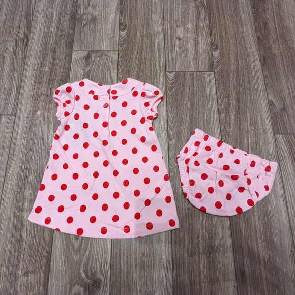 [KIDS 2/$30] NWT Baby Girl (3M) - CARTER'S Ladybug Dress Set - Picture 2 of 4